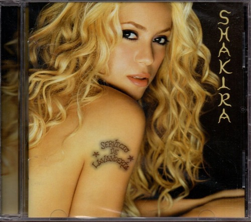 SHAKIRA - servicio de lavanderia- cd 2001 producido por Sony Music