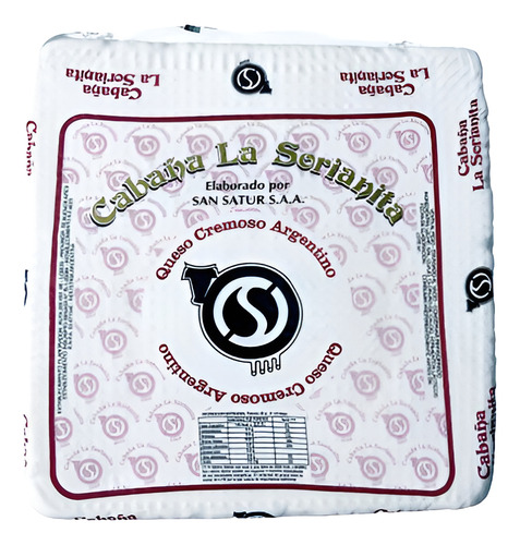 Queso Cremoso Cabaña La Sorianita Sin Tacc.