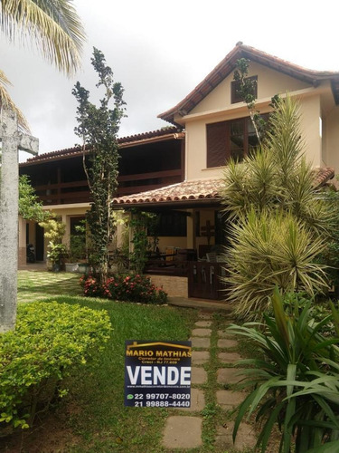 Imagem 1 de 14 de Casa Para Venda Em Rio Das Ostras, Costa Azul, 5 Dormitórios, 2 Suítes, 4 Banheiros, 1 Vaga - _1-2048686