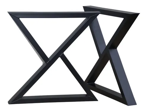 comprar Patas Base De Mesa Forma Z De Metal Estilo Industrial Base