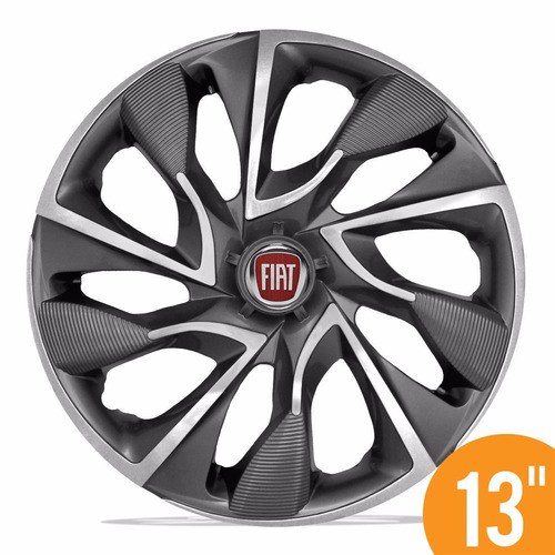 Calota Esportiva 13 Ds4 Sport Cup P/ Fiat Palio Novo Uno V