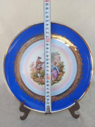 Prato Em Porcelana Luiz Xv (Usado)