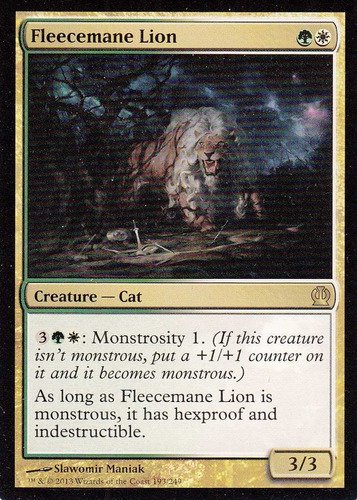 Carta Magic Fleecemane Lion