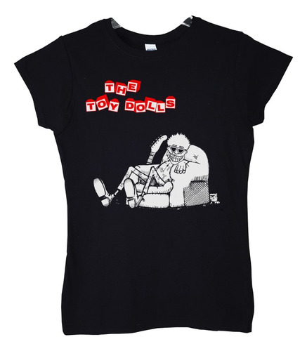 Polera Mujer The Toy Dolls Logo Sillon Punk Abominatron