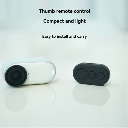 Para Cámaras Deportivas Insta360 Y Gopro Bluetooth Remote Co