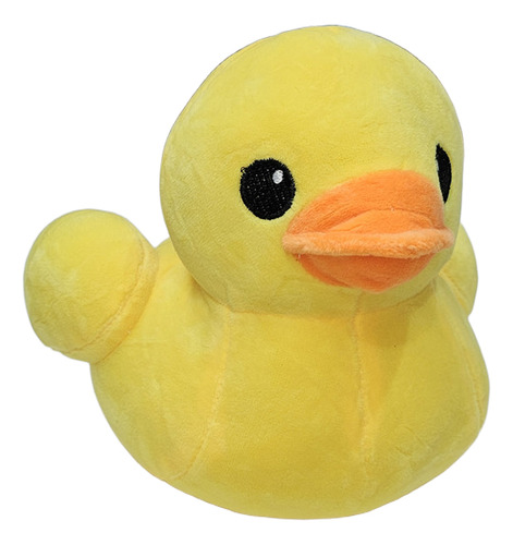 Pato De Peluche Amarillo Chico 20cm Soft Super Tierno Amarillo