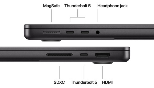 Macbook Pro M4 Pro 14.2 12/16c 512gb 24gb Ram Space Black