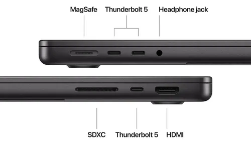 Macbook Pro M4 Pro 14.2 12/16c 512gb 24gb Ram Space Black | Frete