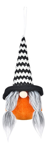 L Peluches C558 Halloween Cara Muñeca Adorno Gnomos Ha