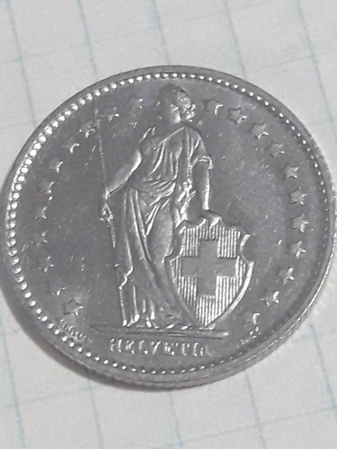 Moneda De Medio Franco De 1974