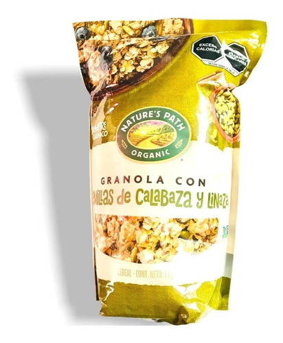 Granola Orgánica Semilla De Calabaza Linaza Natures Path 1kg