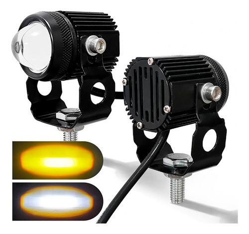 Faro Led Neblinero Mini Dual A/b Alta Potencia Auto/moto