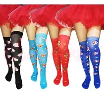 Comprar Calceta Media Navideña Santa Galleta Lolita Sexy Fetich Gato