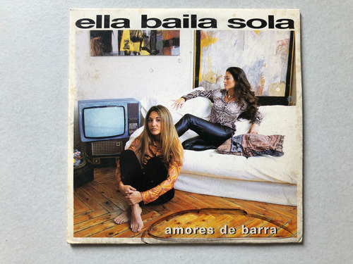 Cd Single Ella Baila Sola Amores De Barra. Rock En Español
