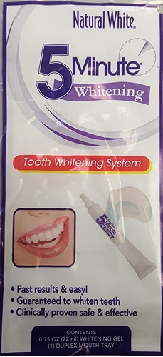 Blanqueador Dental 5 Minutos Tooth Whitening System