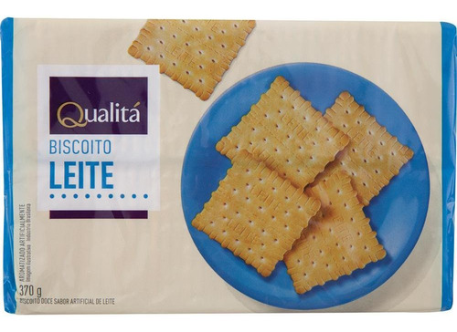 Biscoito De Leite Qualitá 370g