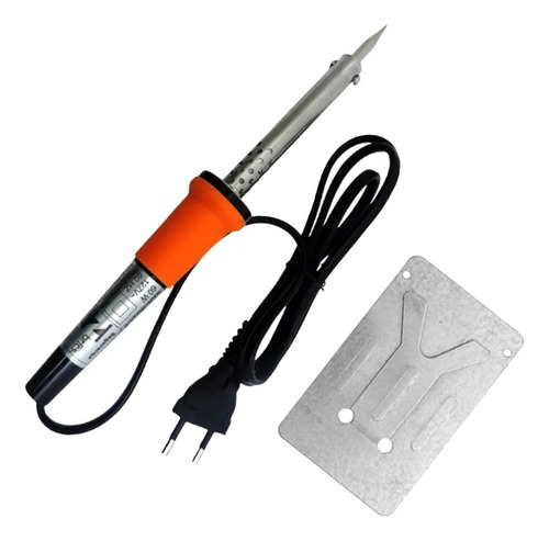 Ferro De Solda Potente 60w Ponta Removível Kit Com Estanho 127v