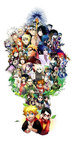 Placa Decorativa Naruto Modelo 17