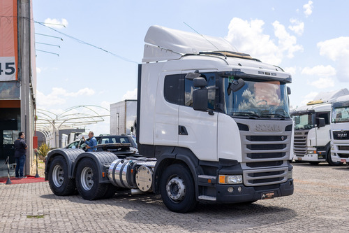 Scania R440 Opticruise 6x4 Com Defletor Em Excelente Estado