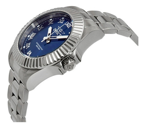 Relógio De Pulso Invicta Pro Diver Blue 16737 Masculino Cor Da Correia Inox Cor Do Bisel Inox Cor Do Fundo Azul