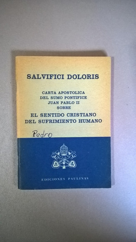 Salvifici Doloris - Juan Pablo Ii