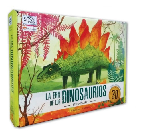 Libro Más Maqueta 3d Estegosaurio