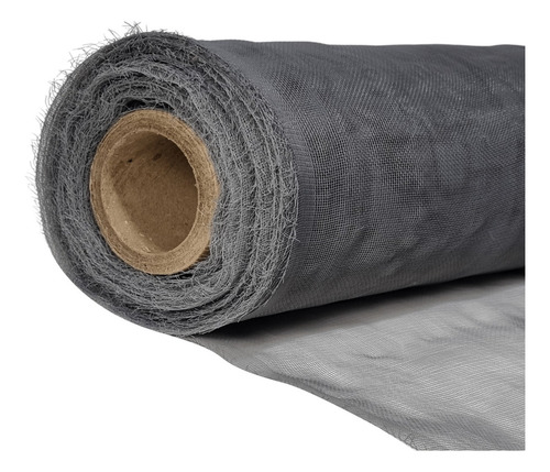 Tela Anti Inseto 3x73 Metros Polietileno Flex Cinza