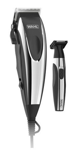 Imagen 1 de 2 de Kit Maquina De Corte + Patillera Wahl Cut & Detail 18 Piezas Color Gris Oscuro