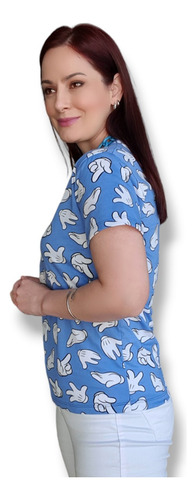 T-shirt Blusinha Camiseta Feminina Minnie Miudinha Vermelha