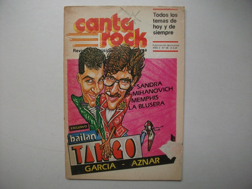 Revista Canta Rock  Año 3 / Nº58 - Charly / Aznar / Memphis