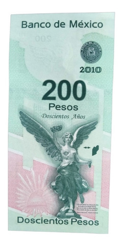 Billete De 200 Bicentenario Sin Circular Folios Consecutivos (Usado)
