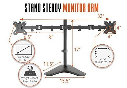 Imagen 6 de 7 de Stand Steady 2 - Soporte De Escritorio Para Monitor