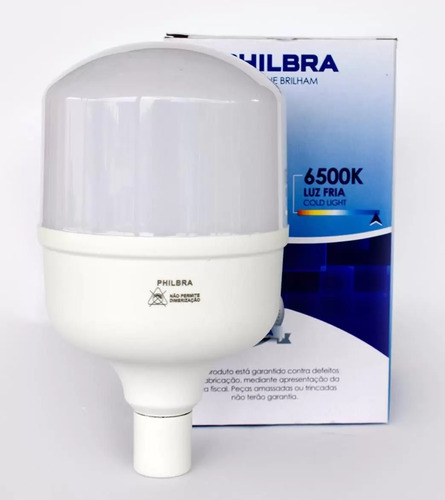 Pct 04 Lâmpada Led Bulbo E27 30w Bivolt 6500k Alta Potência