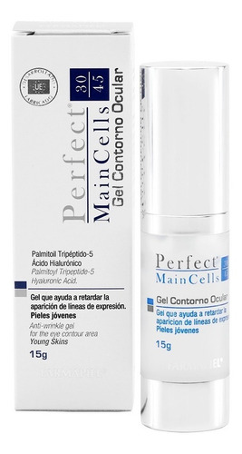 Imagen 1 de 7 de Gel Contorno Ojos Ácido Hialurónico Antiedad 30-45 Años 15gr