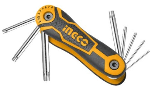 Set De Llaves Allen Torx  Ingco 