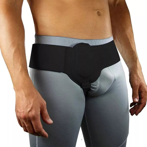 F Cinturón De Hernia Inguinal Ajustable Para Hombres Y