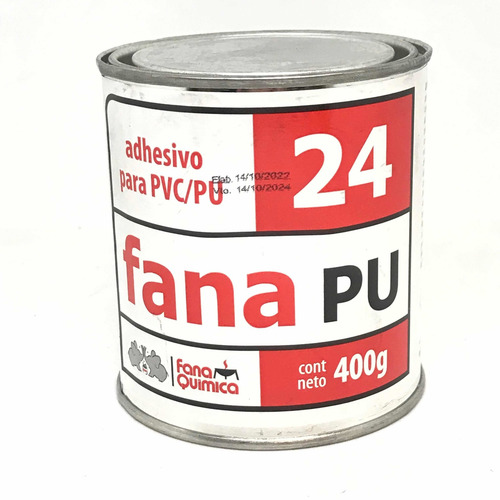 Imagen 2 de 4 de Adhesivo Pvc/pu Fana Pu24x400gr. Ideal Calzado/loneras