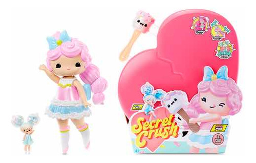 Mega Set Secret Crush Doll Pippa Posie Con Accesorios 38cm