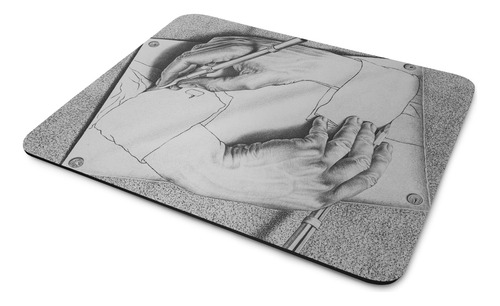 Mouse Pad M. C. Escher- Manos Dibujando - Drawing Hands
