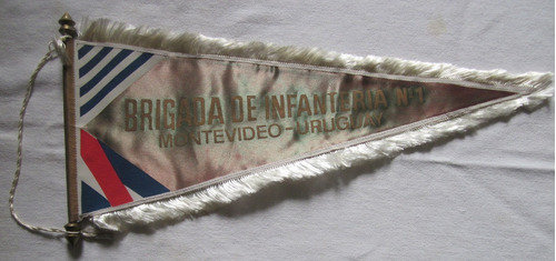 Antiguo Banderin Brigada De Infanteria Nro1 Uruguay Mdeo