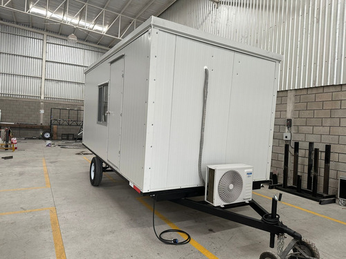 Oficina Móvil Caseta Móvil Multypanel Con Baño 8x24 2x6 Mts