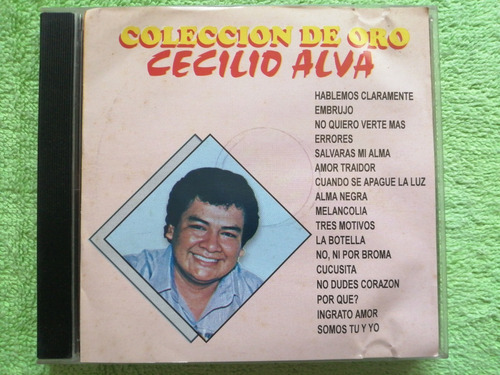 Eam Cd Cecilio Alva Coleccion De Oro 1997 Bolero Ecuatoriano