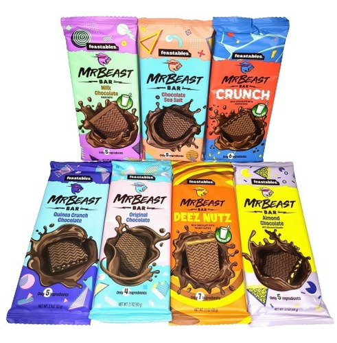 Chocolates Feastables Mr. Beast