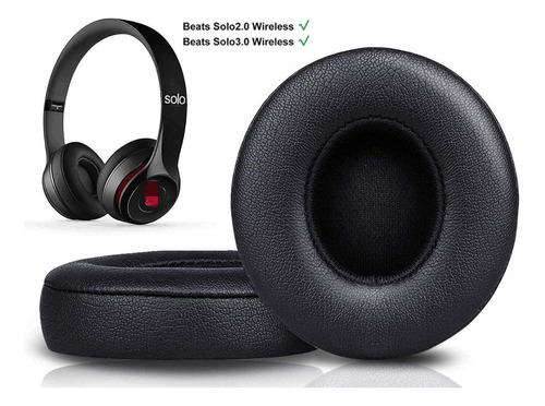 Almohadillas Premium Para Audifonos Beats Solo 2 Y 3 Wireles