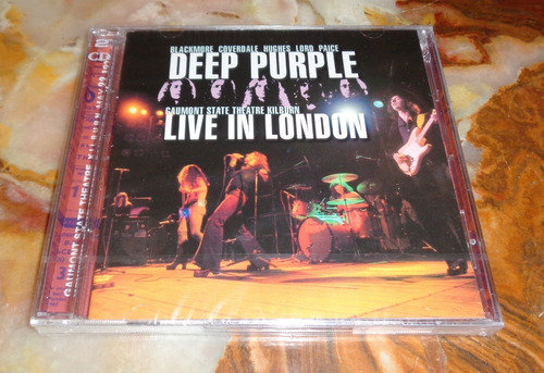 Deep Purple - Live In London 1974 - 2 Cds Eu Nuevo Cerrado 