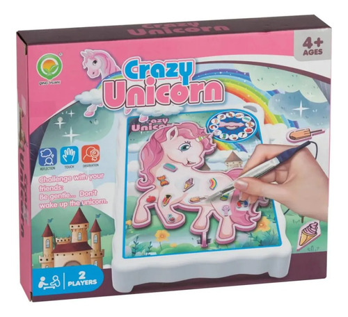 Juego Clásico De Mesa Pulsómetro Diseño Operando Unicornio
