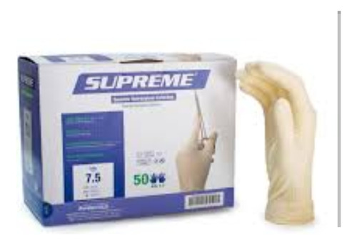 Guantes Quirúrgicos Estériles Por 50 Pares Talla 7 - 7.5 - 8