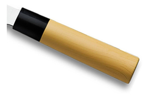 Imagem 10 de 10 de Faca Para Sushi E Sashimi 8.4 Aço Inox Samurai Japa Brinox