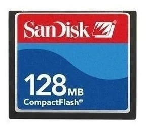 Cartão De Memória Compact Flash Sandisk 128mb Cf
