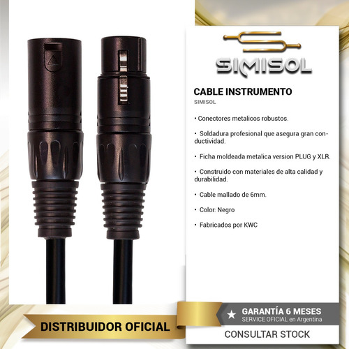 Imagen 2 de 5 de Cable Xlr (cannon) Profesional - 9 Metros Microfono Zipp 122